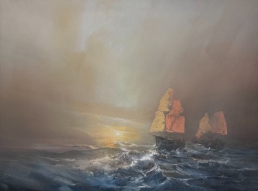 Harbor of destroyed dreams - Morning of hope, autor Grozdanovski Ivan