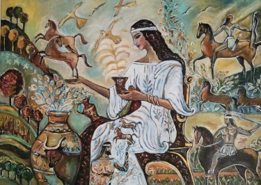 Boginja lova, autor Anica Mladenovic