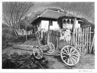 Motiv sa Sela autor Momir Maksimovic