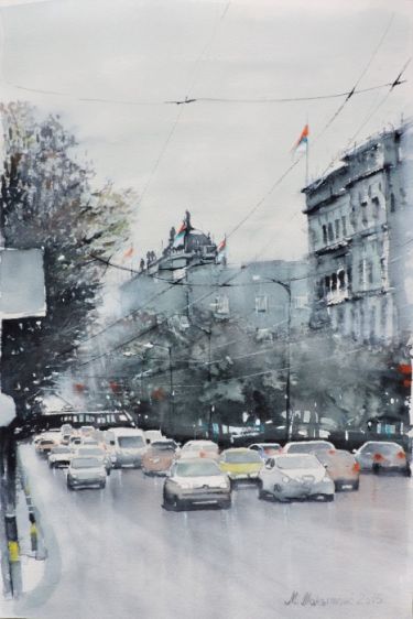 Beogradske Ulice 7 - Kneza Milosa autor Momir Maksimovic