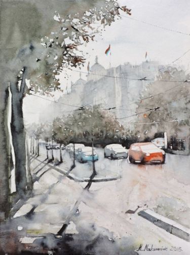 Beogradske Ulice 8 - Kneza Milosa autor Momir Maksimovic