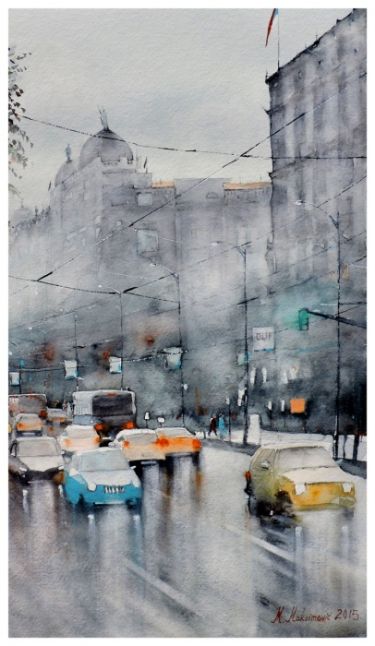 Beogradske Ulice 12 - Kneza Milosa autor Momir Maksimovic