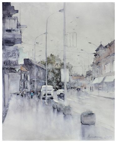Gradski Motiv autor Momir Maksimovic