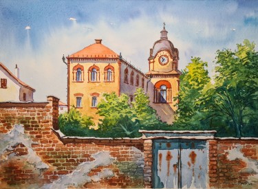 Karlovačka gimnazija, autor Ševo Dejan