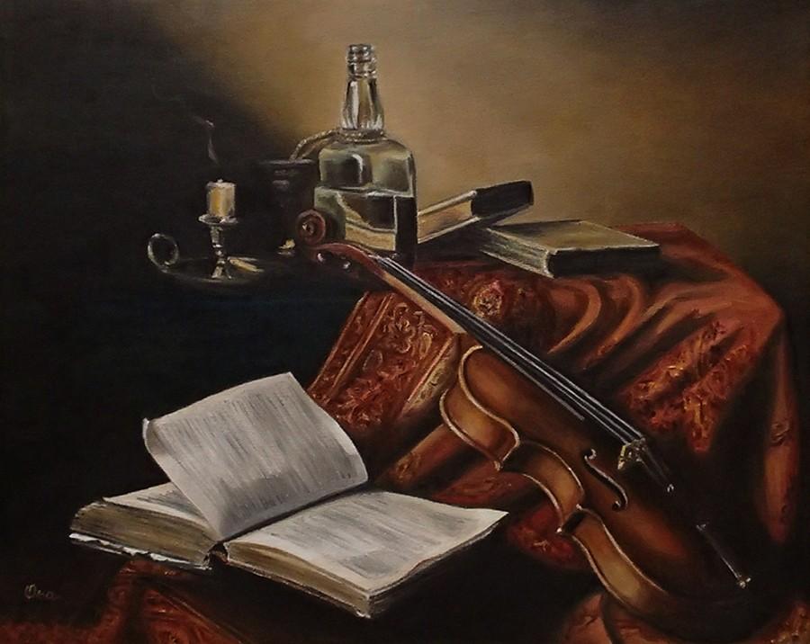 Violina i knjiga