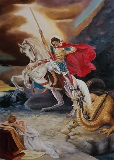 Sveti Georgije ubiva azdahu, autor Samardzija Olivera Olja