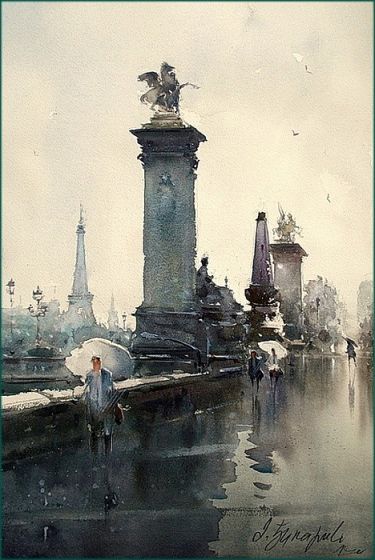 Kišni dan u Parizu