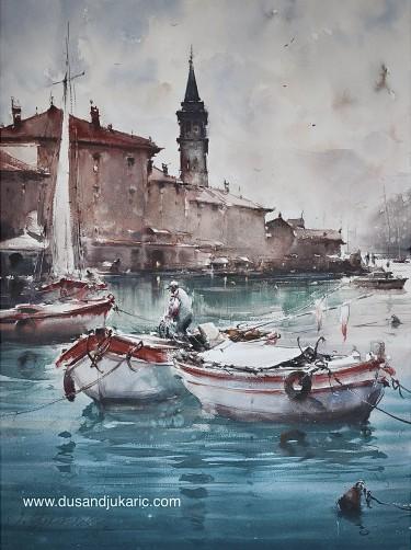 Ċamci u Perastu, autor Djukaric Dusan