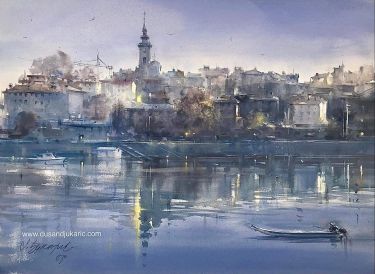 Plavo jutro, autor Djukaric Dusan