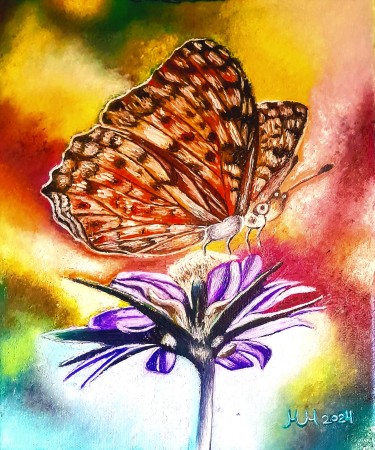 Veseo leptir, autor Marija Mitrovic