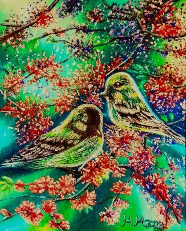 Prolećne ptice, autor Marija Mitrovic