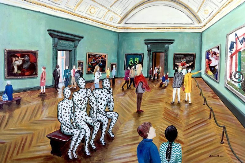 Modern art, Slika Katarina Radenkovic
