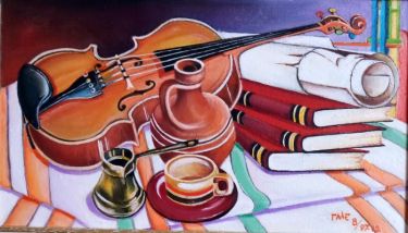 violina, autor Gašić Miodrag - Gale