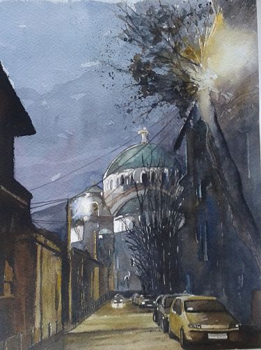 Hram Sv Save 5, autor Petrović Radmila
