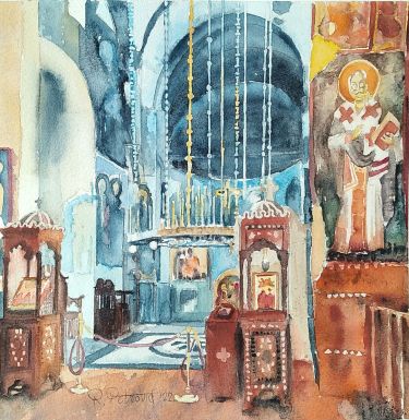 Manastir Zica, Srbija 2 autor Petrović Radmila