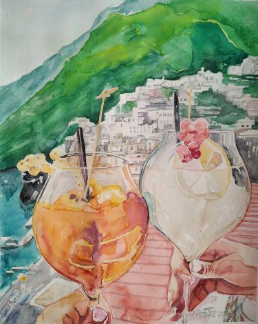 Positano, Italy, autor Petrović Radmila