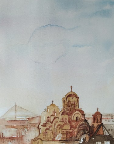 Crkva Svetog Marka, autor Petrović Radmila