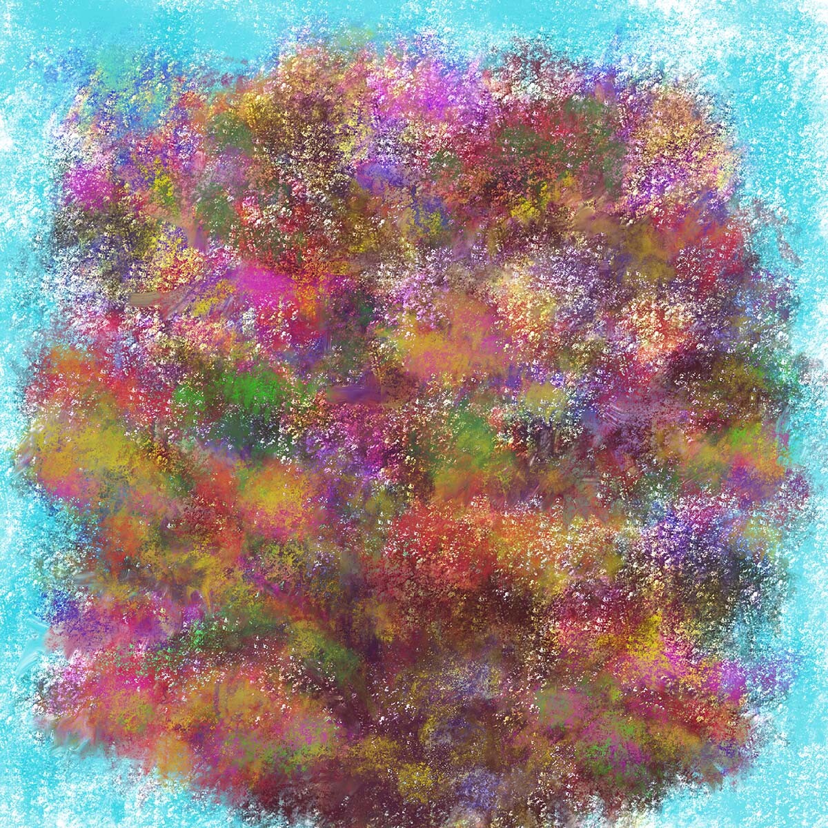 Jesenje boje krošnje drveta