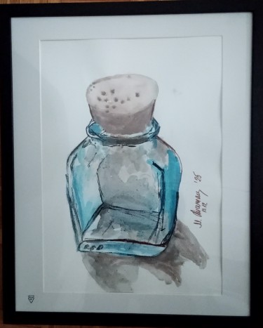 Akvarel, autor Lisinac Milka