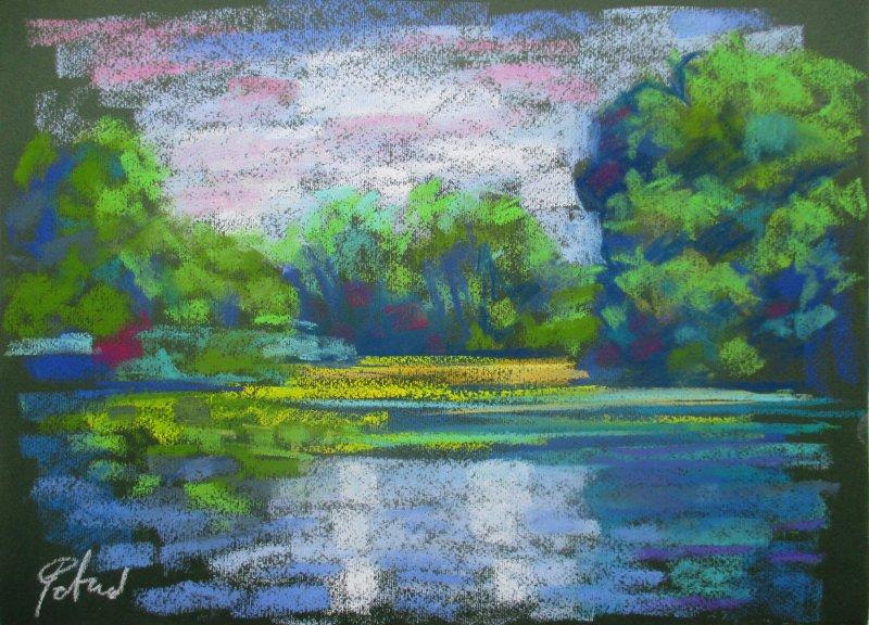 Jezero, Slika Petrić Gordan