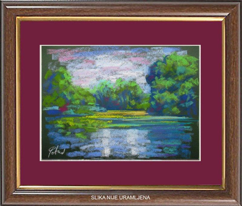 Jezero, Slika Petrić Gordan