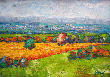Pogled na žitno polje, , autor Petrić Gordan