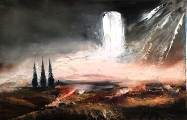 Nebo iznad Hilandara, autor Kamber Zora