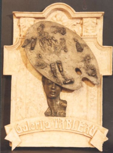 Reljef  logo galerije autor Šeter Igor