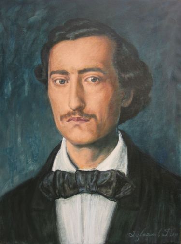 Portret Branka Radicevica, , autor PORTRETI CVELE