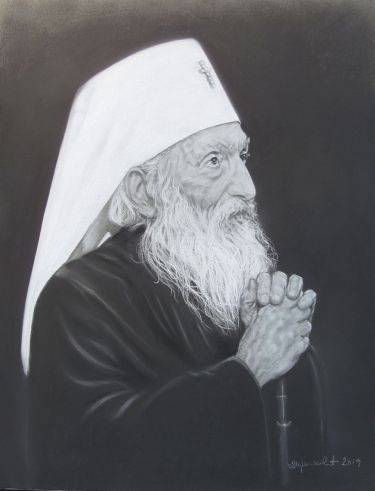 Portret patrijarha Pavla, , autor PORTRETI CVELE