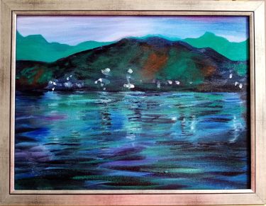 `Jezero noću`