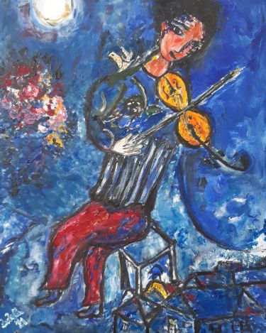 Violinista na krovu, autor Rajic Zorica