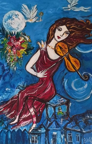 Violina na krovovima, autor Rajic Zorica