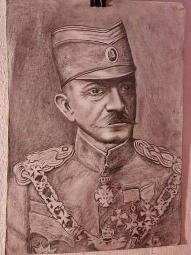 Vojvoda Živojin Mišić, , autor Peranovic Branislav
