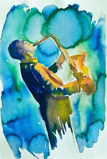 Saksofon, autor Andjela Miloševic