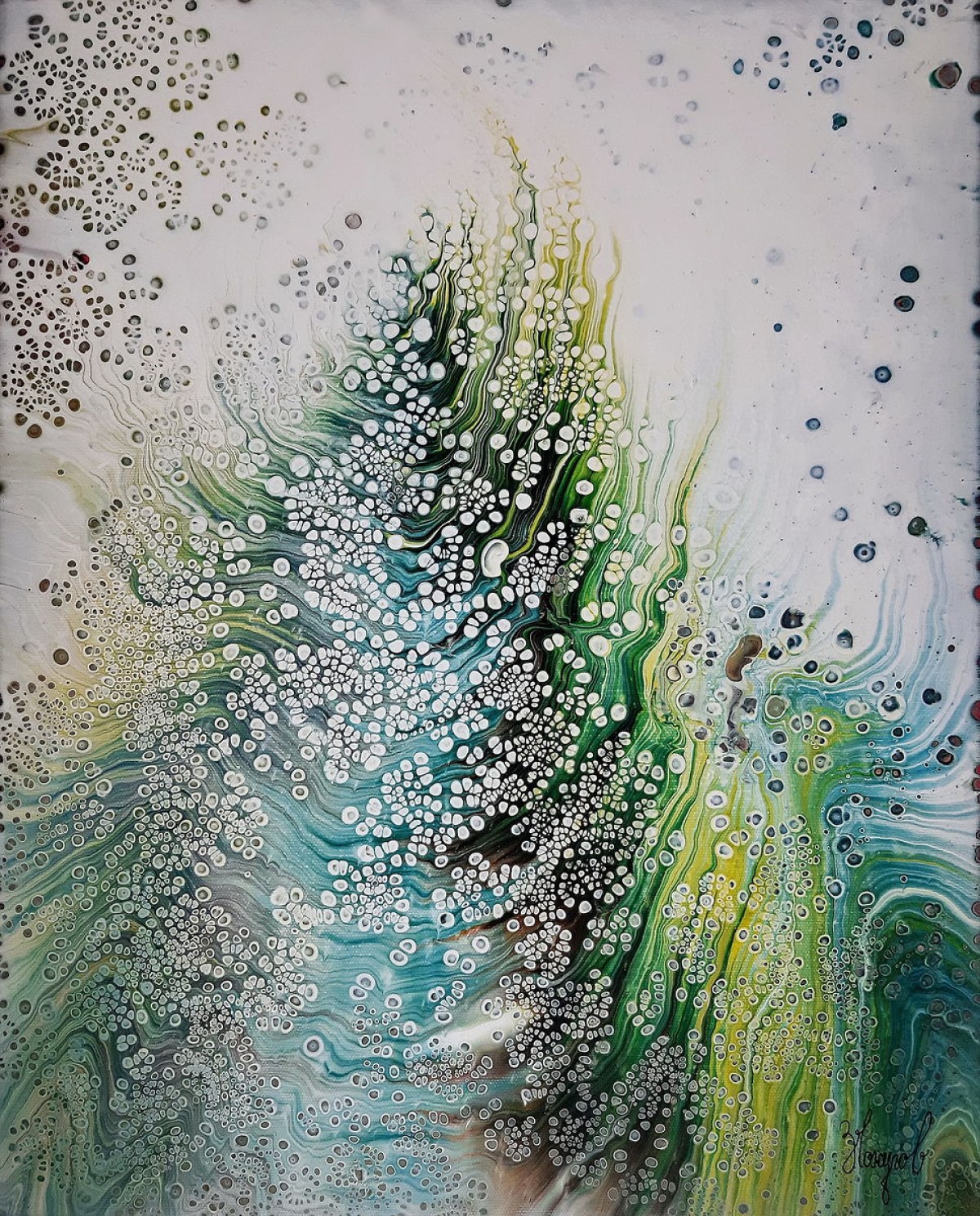 Apstrakcija - Metamorphosis 121 SL - 40cm x 50cm