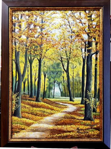 Park u jesen, , autor Milenović Božidar