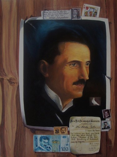 Hommage Tesli, autor Dobrosavljevic Nino