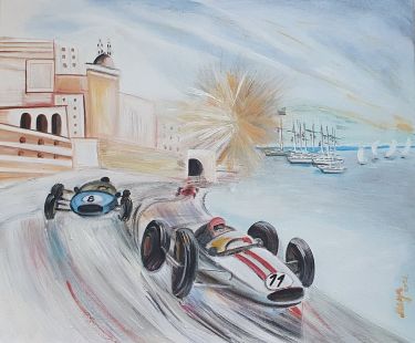 Monako f1, autor Vujovic Aleksandra