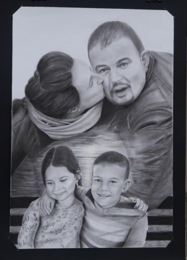 Portret porodice, autor Vujinović Vesna