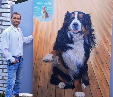 Portreti Ljubimaca / Ulje na platnu, autor Klipa Goran