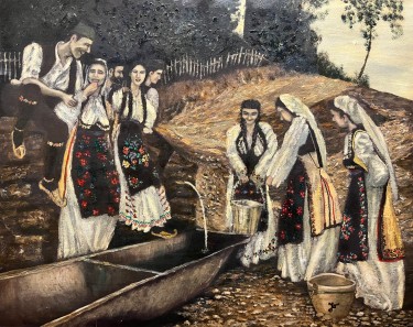 Na cesmi, autor Jelena Tankosic