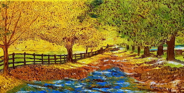 Zlatno lišće-zelena magija jesenji san, autor Lazarevic Sinisa