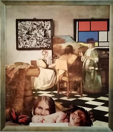 Umetnost kao tema umetnosti -`  Vermer, autor Rajčević Balša
