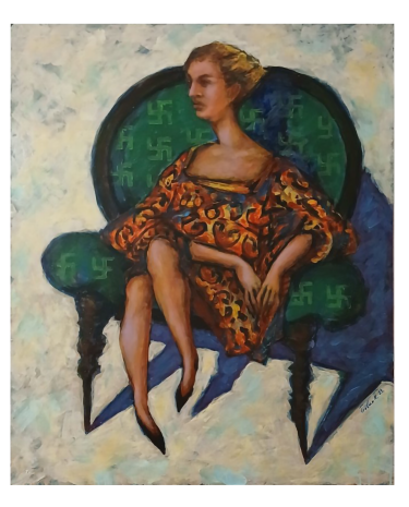 Zelena fotelja, autor Krstic Boban