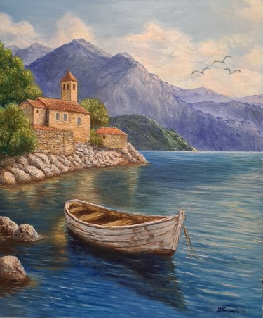 Morski pejzaz, autor Petrovic Vesna