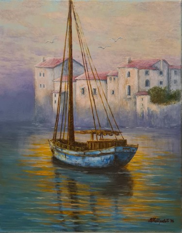 Stara barka, autor Petrovic Vesna