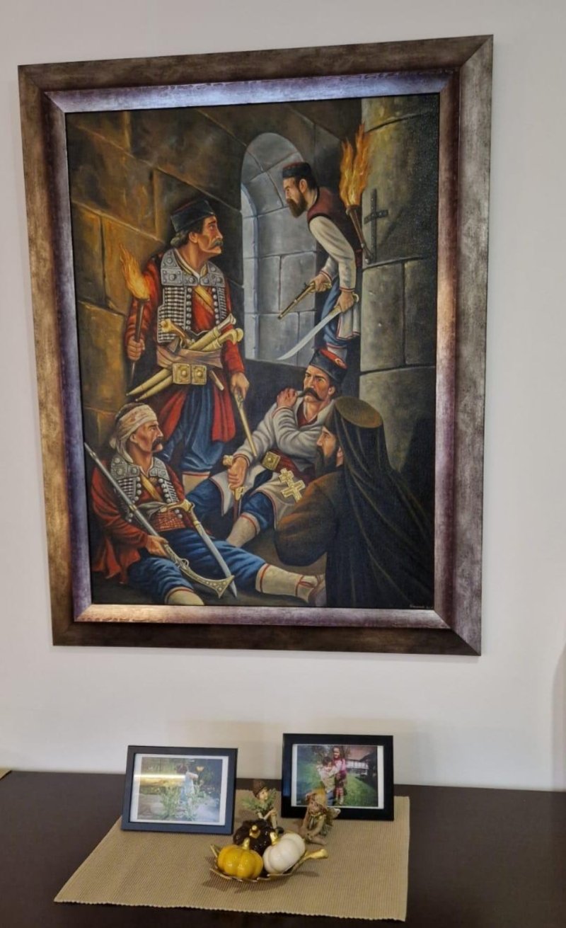 Odbrana Ostroga, Slika Barbek Bojan