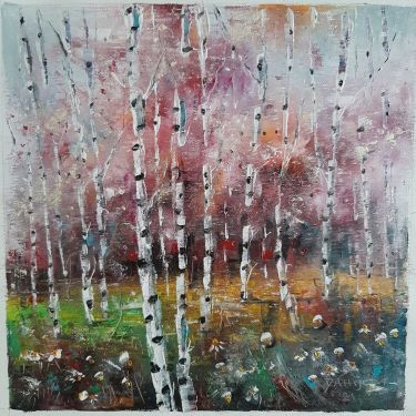 Šuma breza 2, autor Artium paintings