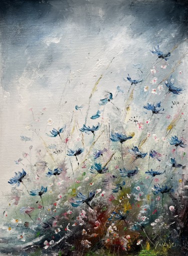 Plavo cvece, autor Artium paintings